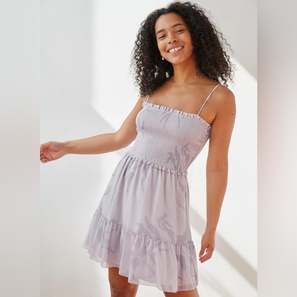 Wilfred Tempest Sleeveless Mini Dress Purple - Picture 1 of 7